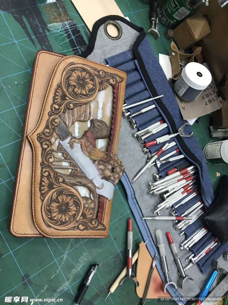 皮雕工艺