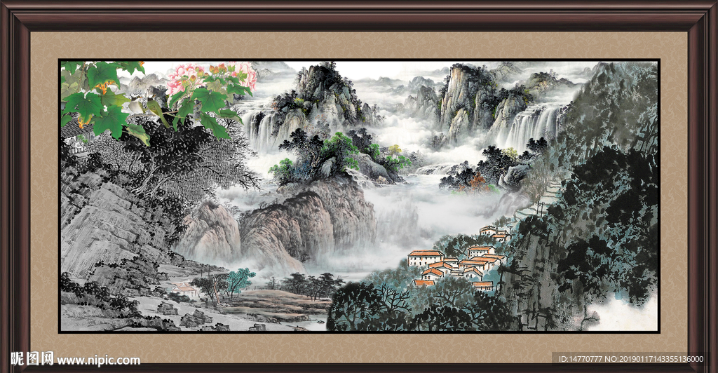 国画山水