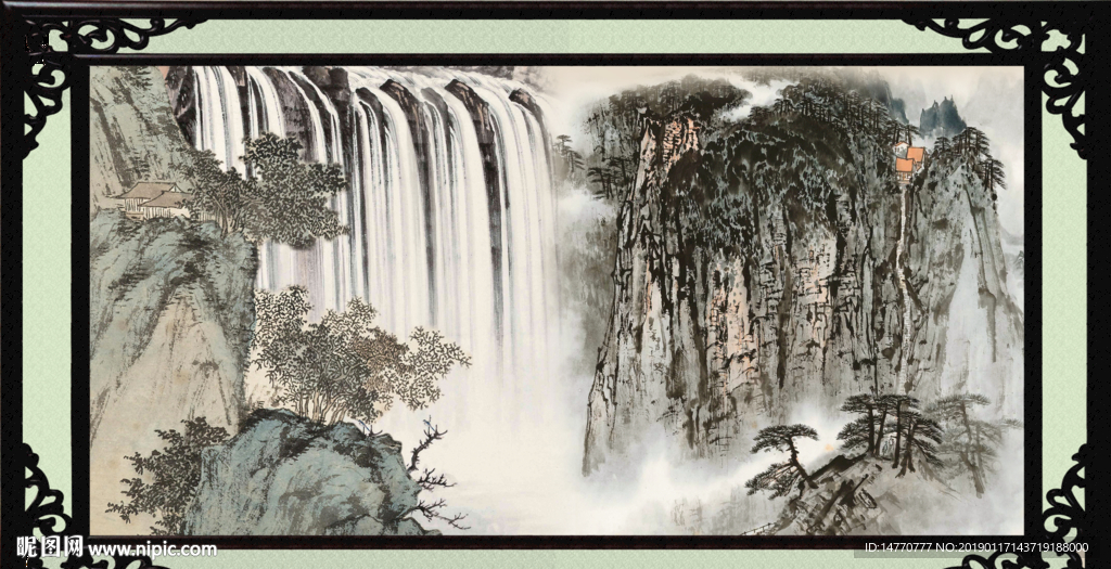 国画山水