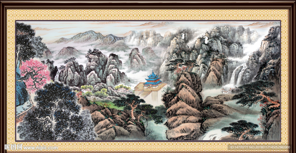 国画山水