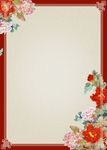 原创中国风欧式新年元宵背景