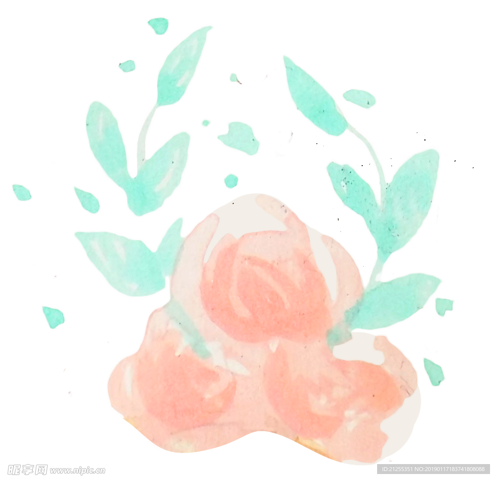 手绘花卉