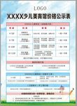 价格表 价目表
