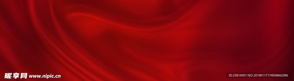 高档红质感丝绸纹理banner