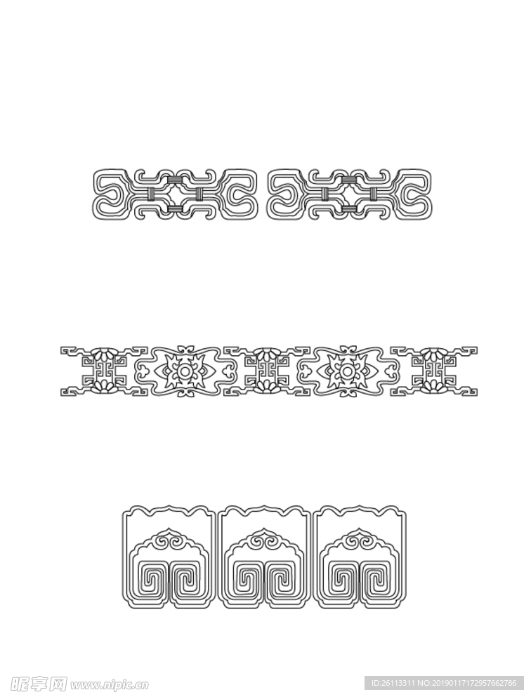中国古典花纹