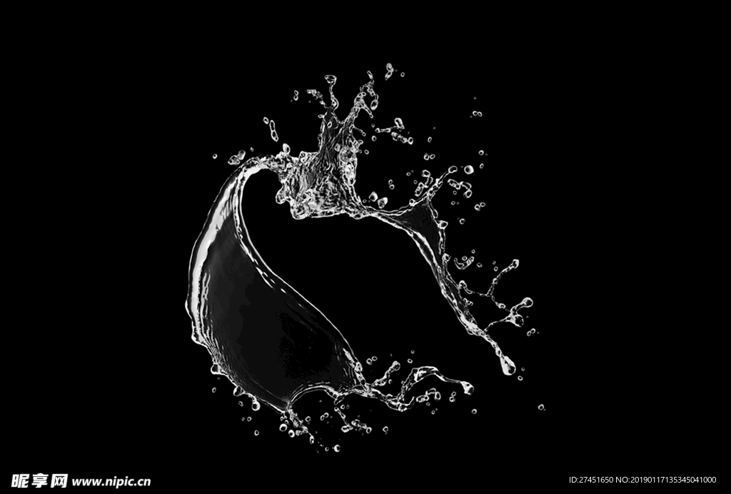 水花 水纹 泼水 PNG