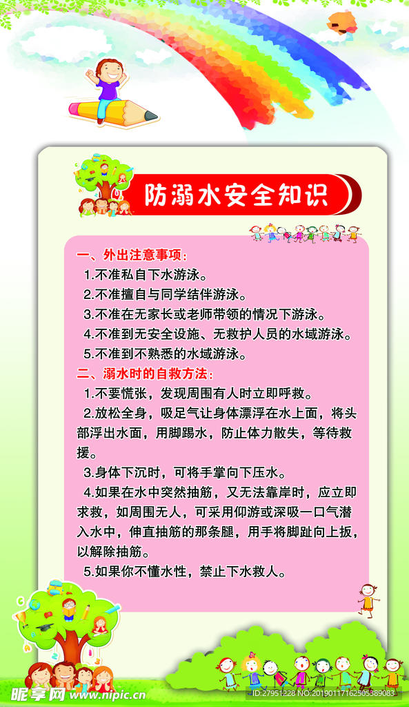 防溺水安全知识