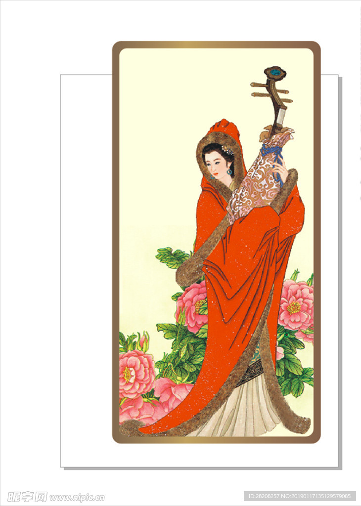 四大美女  人物 背景
