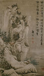 明 唐寅 柴门掩雪图