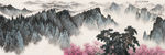 白雪石山水 国画 水墨 山水