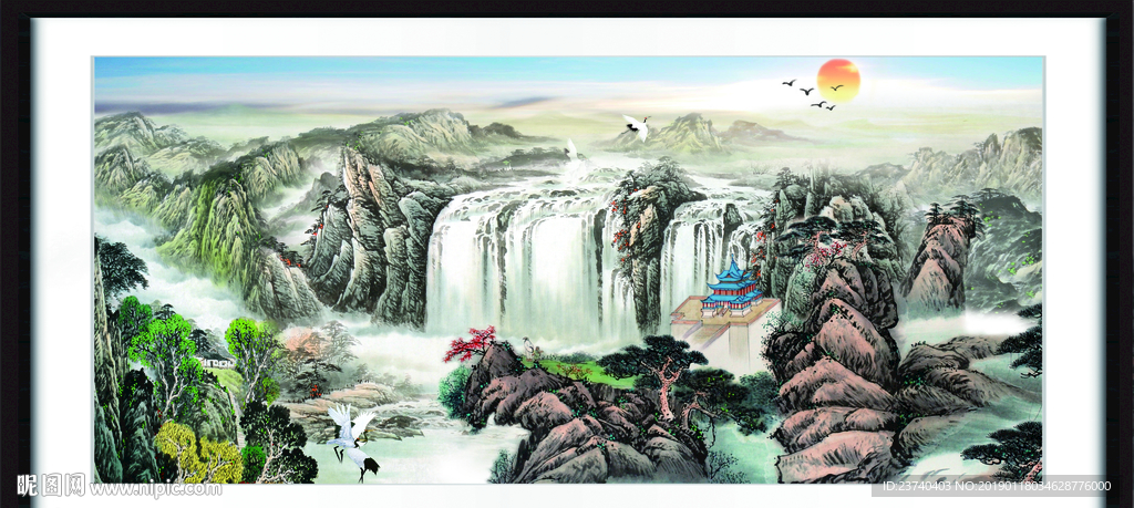 国画山水