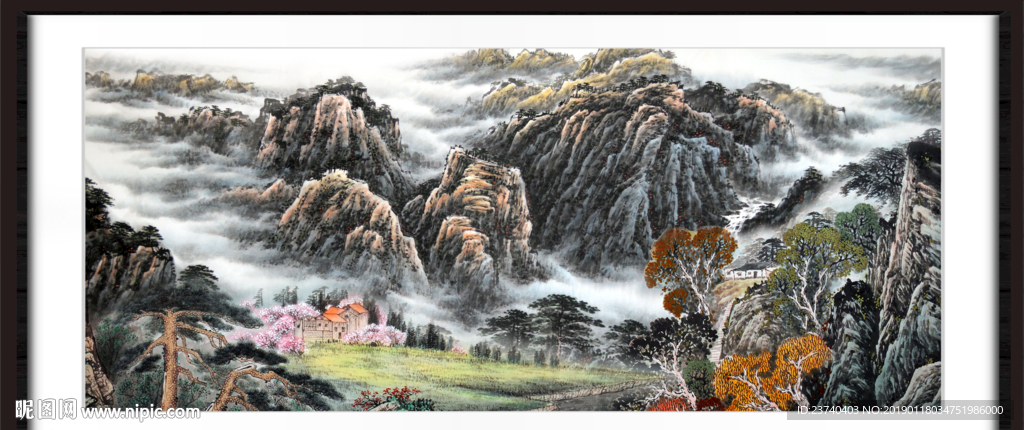 国画山水