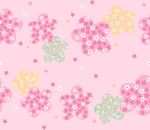 卡通碎花底纹