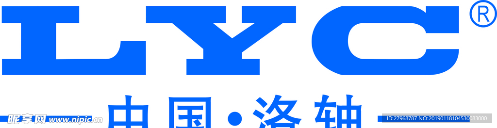 中国洛阳轴承LYC矢量标志lo