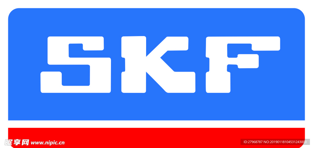 瑞典SKF轴承矢量标志logo