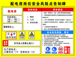 配电房岗位风险点告知牌