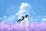 情人节插画手绘