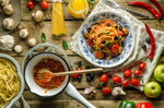 丰富的食材图片