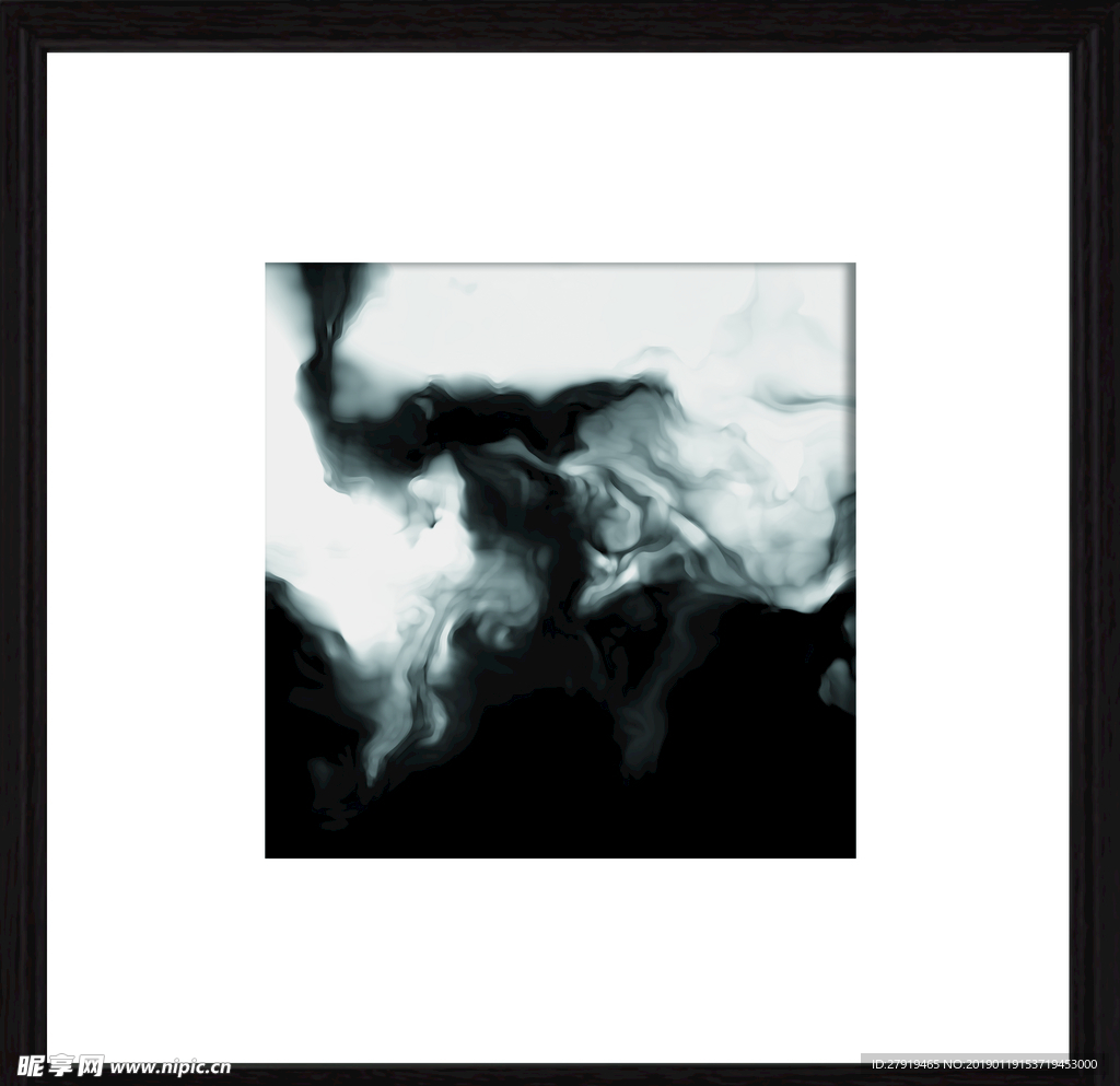 烟雾画