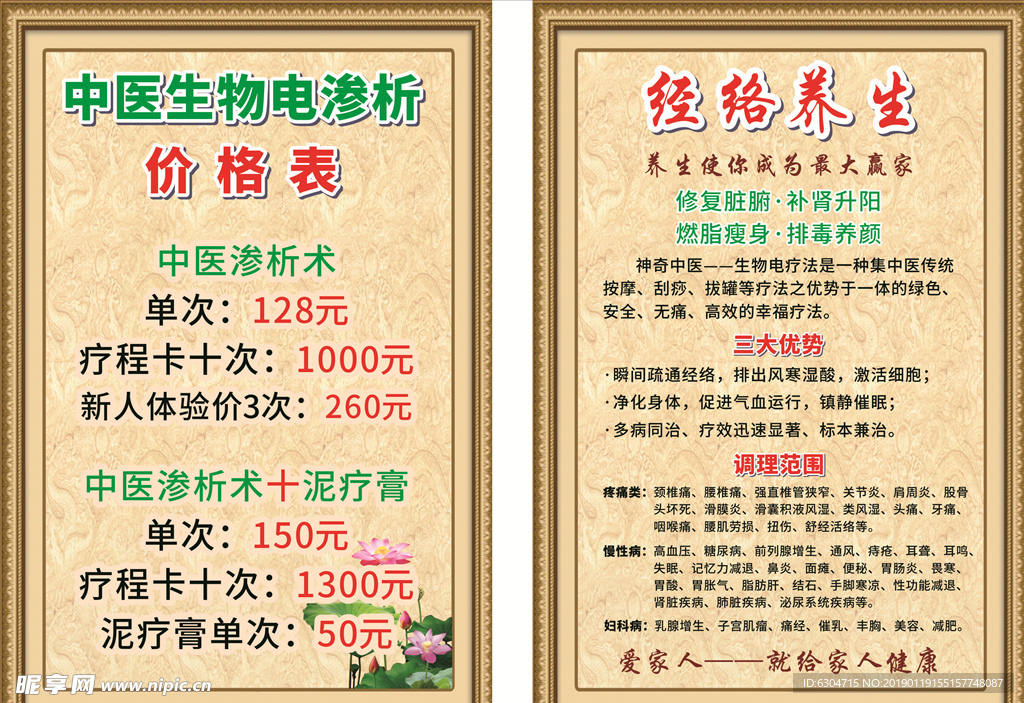 中医养生电渗析