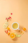 生姜水果茶