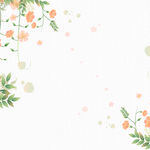 水彩花