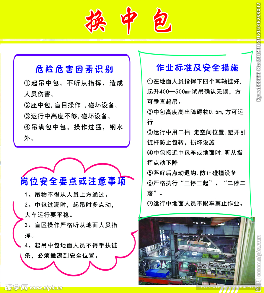 钢厂安全作业卡