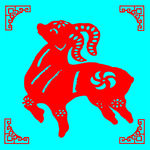 羊剪纸