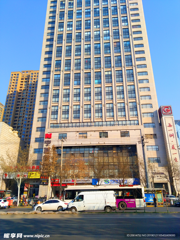 壮丽的城市高楼