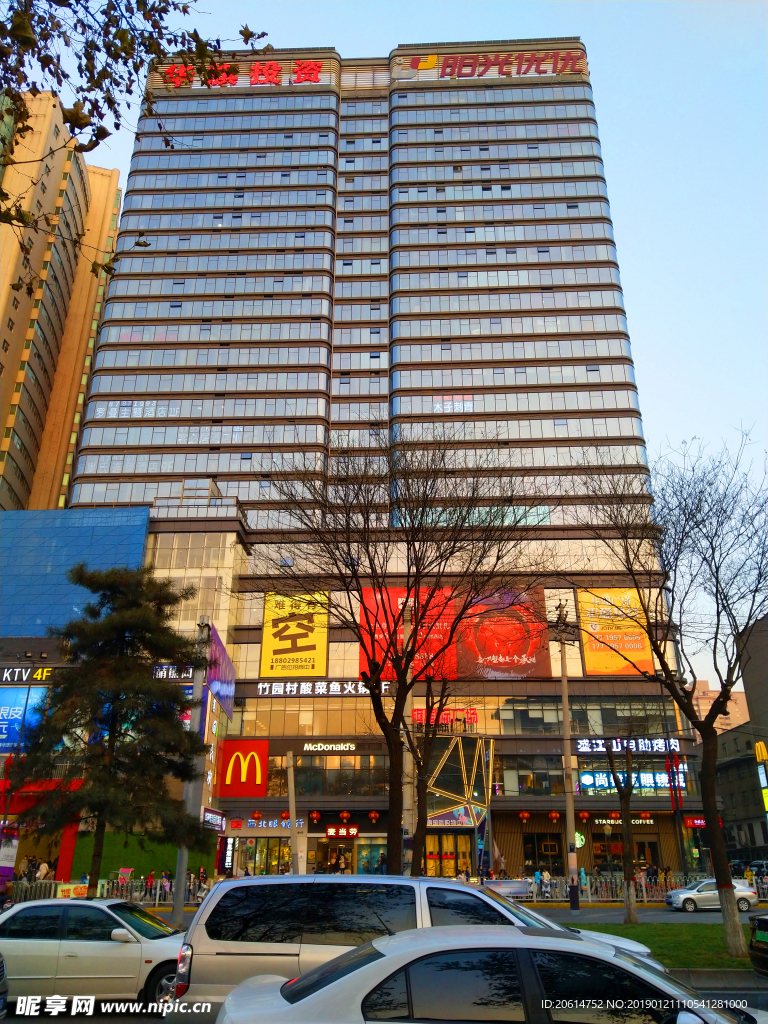 城市高楼风景
