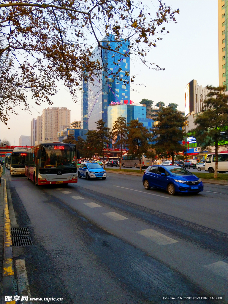城市道路风景