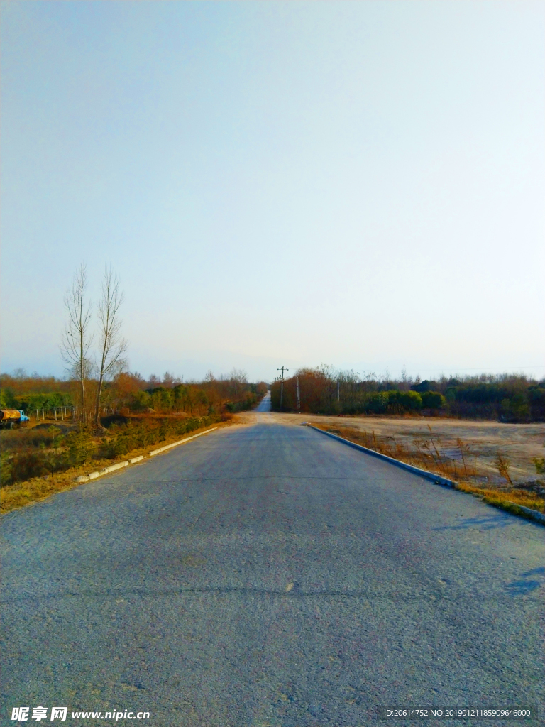 美丽的道路风景