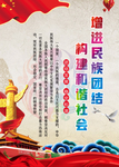 民族团结宣传画