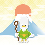 可爱卡通小鸟动物AI文件