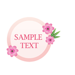 矢量花纹边框AI文件