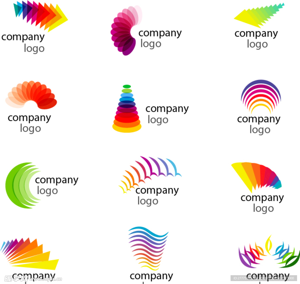 彩色logo标志