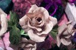 玫瑰花 油画 花