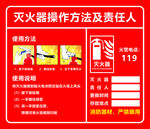 灭火器使用说明及方法