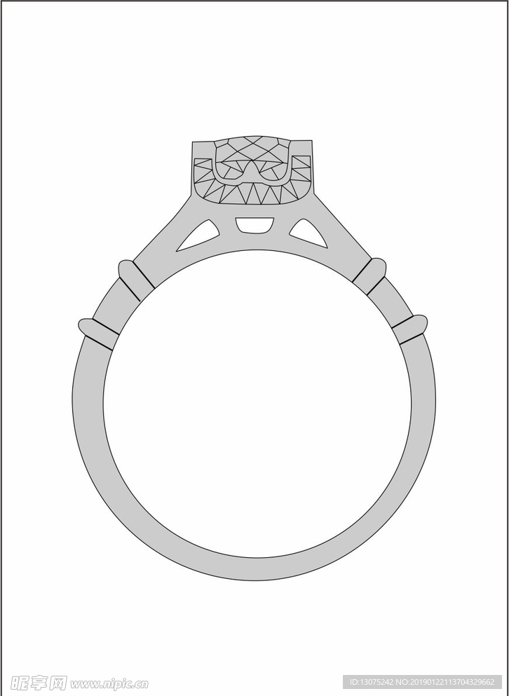钻石 雕刻戒指