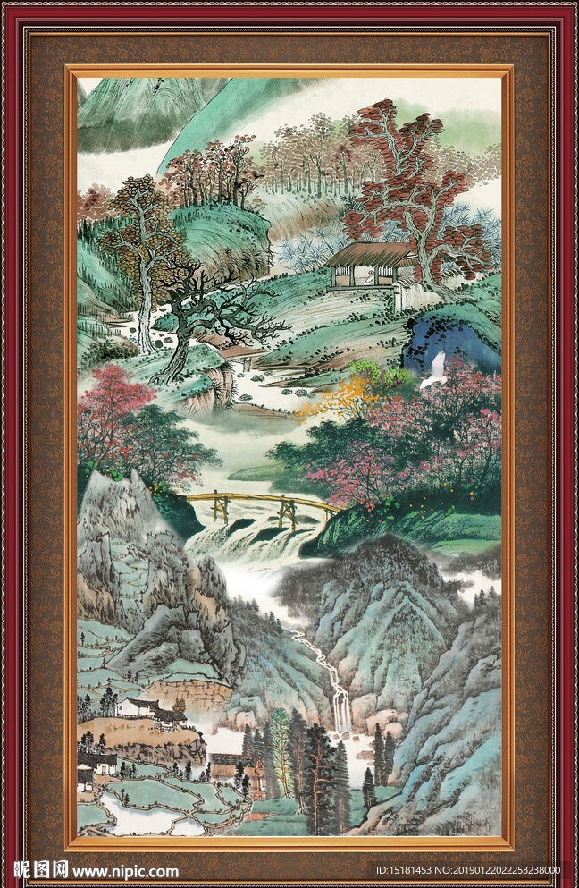 山水国画