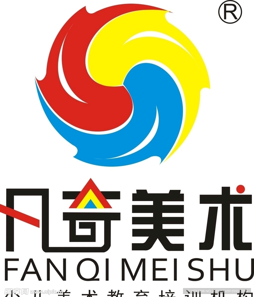 凡奇美术logo