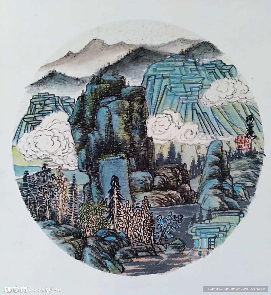 山水