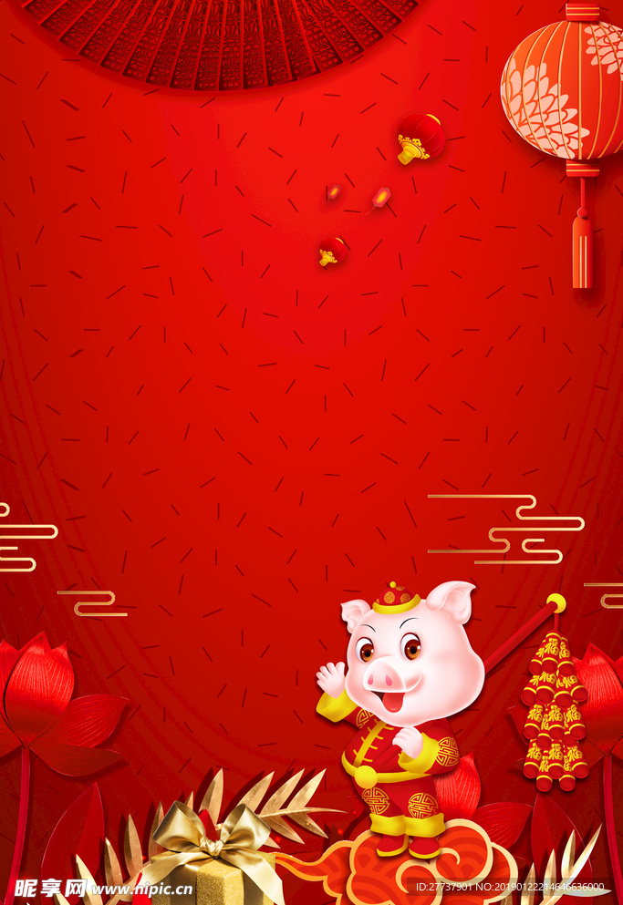 猪年背景