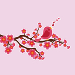 卡通手绘鸟简笔画图片