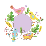 卡通手绘鸟简笔画图片