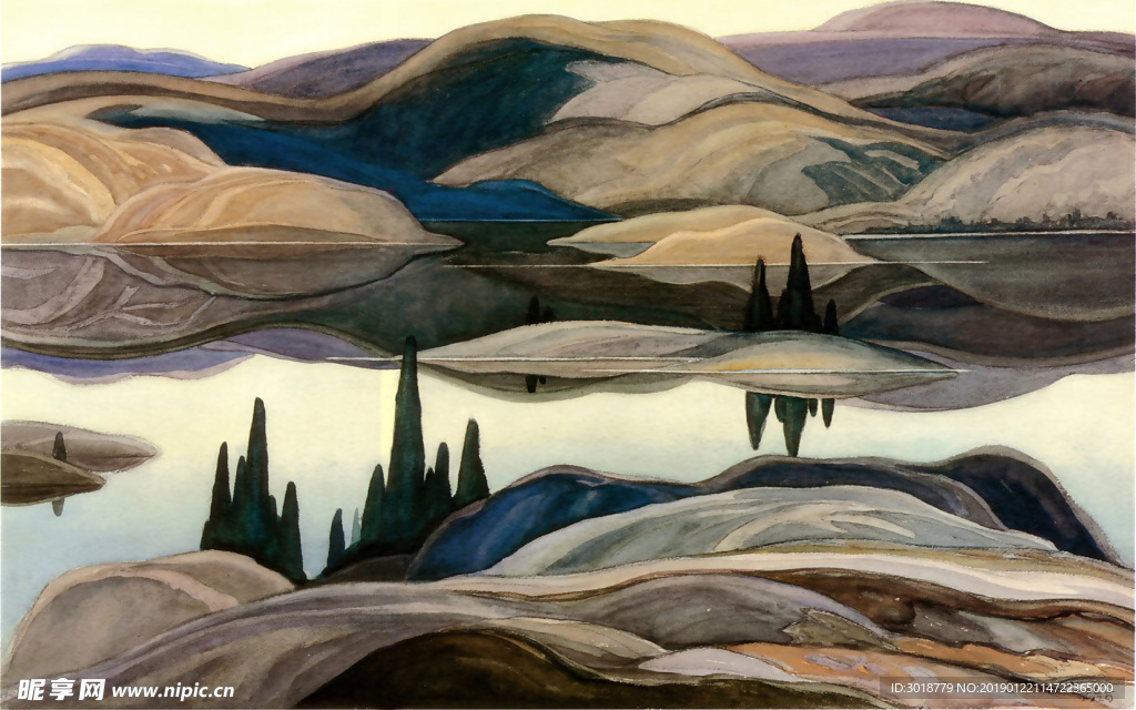 山水画