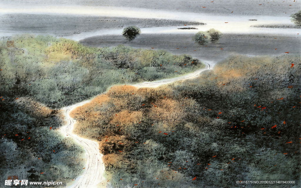 山水画