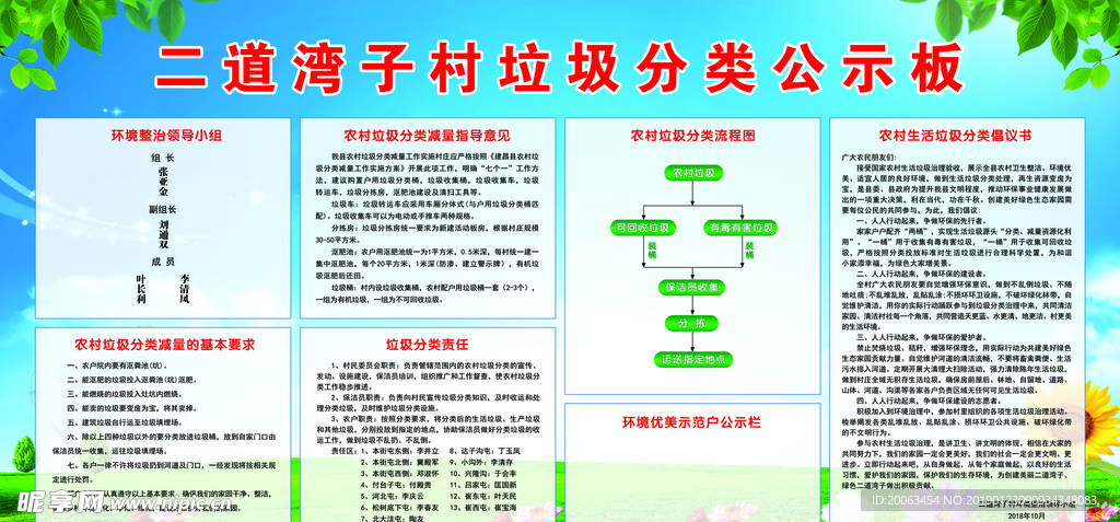 农村垃圾分类