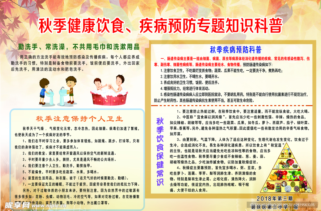 健康教育展板