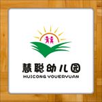 幼儿园标识矢量班徽校徽设计